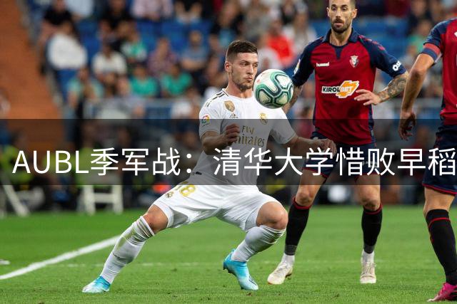 AUBL季军战：清华大学惜败早稻田，石奎毕业前留下遗憾